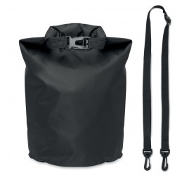 BOLSAIBLE +, Geantă impermeabilă 210T RPET 5L, Negru - MO2465-03