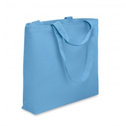 MALDI BEACH, Geantă de plajă canvas 320 gr/m², Turcoaz - MO2485-12