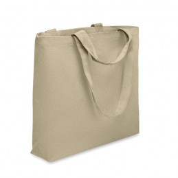 MALDI BEACH, Geantă de plajă canvas 320 gr/m², Kaki - MO2485-39