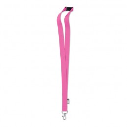 LANY RPET, Lanyard din RPET cu carabină, Fucsia - MO6100-38