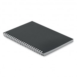 RECARNOTE, Caiet A5 din carton reciclat, Negru - MO2523-03