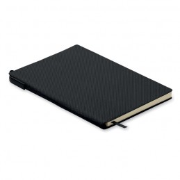 NOTA, A5 PU notebook cu pix, Negru - MO2524-03