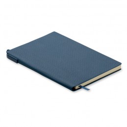 NOTA, A5 PU notebook cu pix, Albastru Marin Francez - MO2524-85