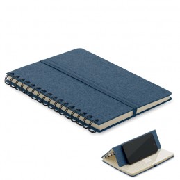 STRATA, Notebook A5 cu suport pentru telef, Albastru - MO2522-04
