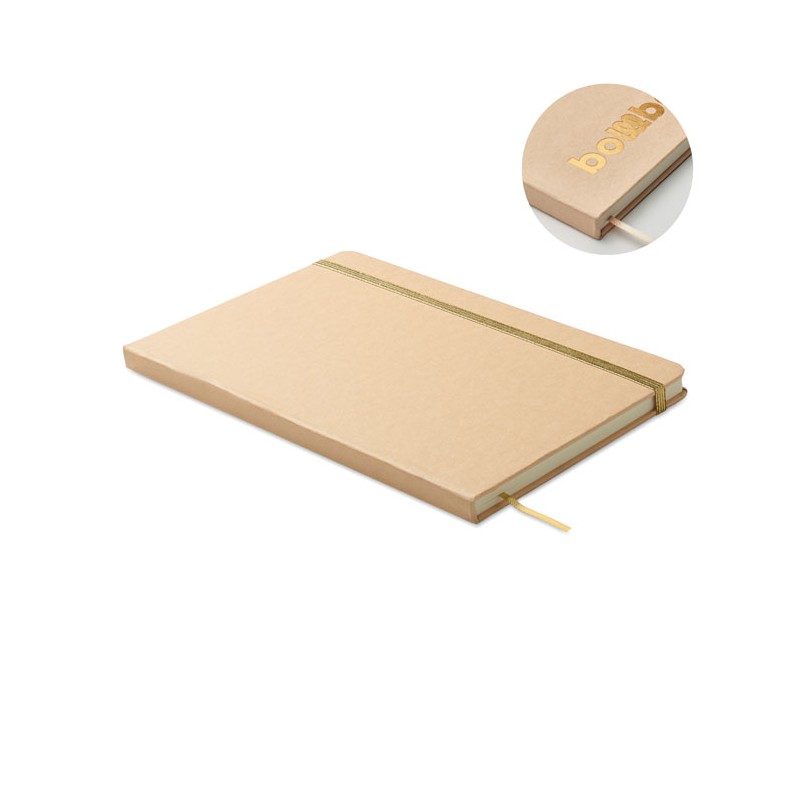 ROUTE, Notebook A5 revelator de culoare, Auriu - MO2580-98 ROUTE, Notebook A5 revelator de culoare, Auriu - MO2580-98