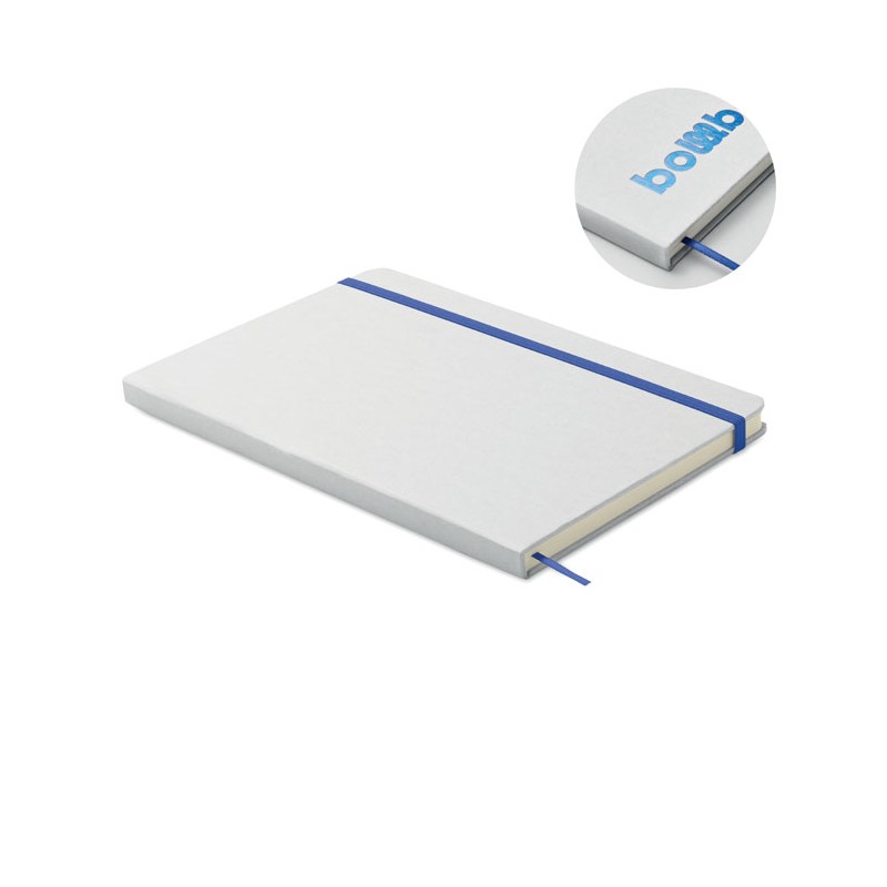 ROUTE WHITE, Notebook A5 revelator de culoare, Albastru - MO2578-04 ROUTE WHITE, Notebook A5 revelator de culoare, Albastru - MO2578-04