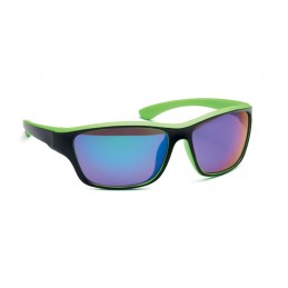 YUMA, Ochelari de soare sport cu oglinzi, Lime - MO2545-48