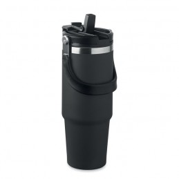 SUMA HAND, Pahar cu perete dublu 850 ml, Negru - MO2561-03