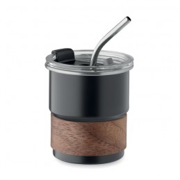 MATE, Pahar cu un singur perete 260 ml, Negru - MO2423-03