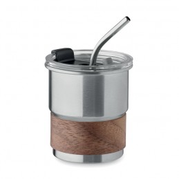 MATE, Pahar cu un singur perete 260 ml, Argint Mat - MO2423-16