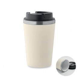 BLERM, Pahar cu interior ceramic 350 ml, Bej - MO2572-13