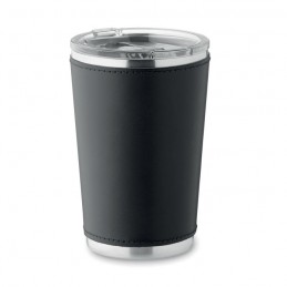 TUMLADO, Pahar cu perete dublu 350 ml, Negru - MO2412-03