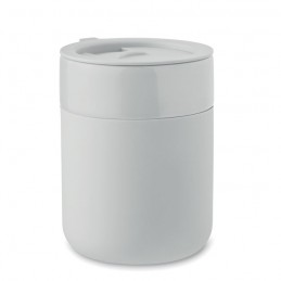 QERAM, Pahar ceramic 330 ml, Alb - MO2528-06