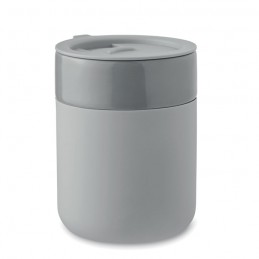 QERAM, Pahar ceramic 330 ml, Gri - MO2528-07