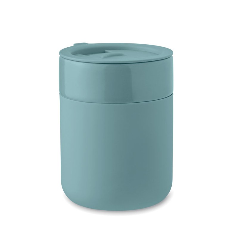 QERAM, Pahar ceramic 330 ml, Petrol - MO2528-20 QERAM, Pahar ceramic 330 ml, Petrol - MO2528-20