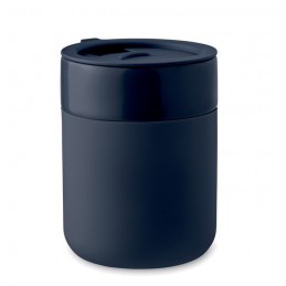 QERAM, Pahar ceramic 330 ml, Albastru Marin Francez - MO2528-85