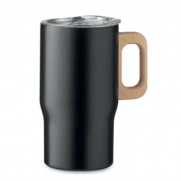 TUMBOO, Pahar cu perete dublu 350ml, Negru - MO2499-03