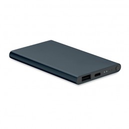 POWERFLAT C, Powerbank de 4000 mAh tip C, Albastru Marin Francez - MO6825-85