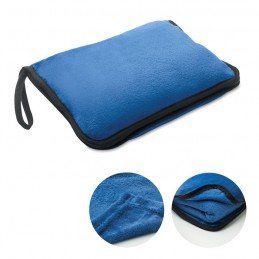 COZY, Set de pături de călătorie 2 în 1, Albastru - MO2568-04