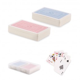 PLAYCARD, Set de cărți de joc clasice, Transparent - MO2532-22