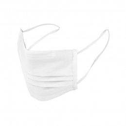 Reusable textile mask 98908.06, Alb