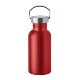 FLORENCE SING, Sticlă cu perete simplu 500 ml, Roșu - MO2562-05
