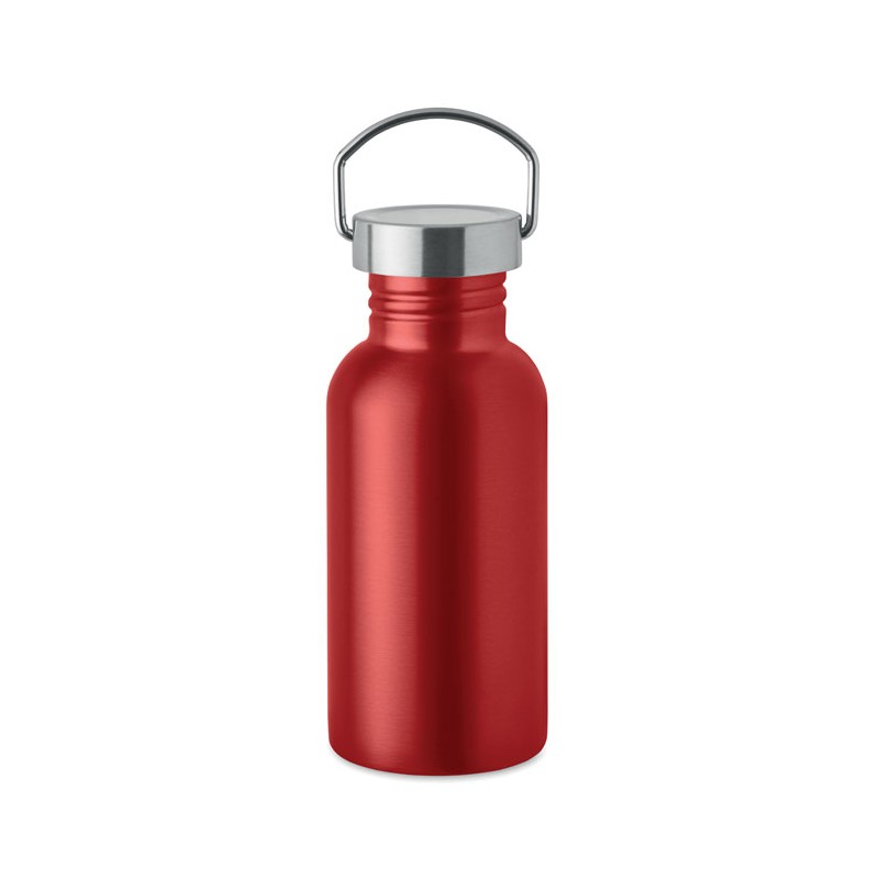 FLORENCE SING, Sticlă cu perete simplu 500 ml, Roșu - MO2562-05