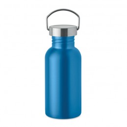 FLORENCE SING, Sticlă cu perete simplu 500 ml, Turcoaz - MO2562-12