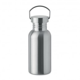 FLORENCE SING, Sticlă cu perete simplu 500 ml, Argint Mat - MO2562-16