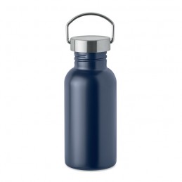 FLORENCE SING, Sticlă cu perete simplu 500 ml, Albastru Marin Francez - MO2562-85