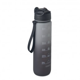 ACTIVATE, Sticlă de apă sport RPET 1L, Negru - MO2489-03