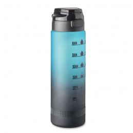 LEVEL, Sticlă de apă sport RPET 1L, Turcoaz - MO2409-12