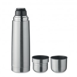 BUSSLOO, Sticlă cu perete dublu 750ml, Argint Mat - MO2438-16