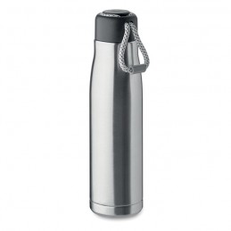 CORDLE, Sticlă cu perete dublu 500 ml, Argint Mat - MO2413-16