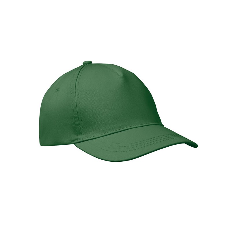 BUZZ, Sapcă baseball 5 panele, Verde Închis - MO1447-60 BUZZ, Sapcă baseball 5 panele, Verde Închis - MO1447-60