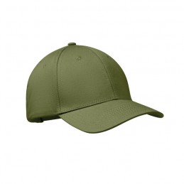 BAHAMAS, Șapcă de baseball din bumbac cu 6, Verde Militar - MO2347-49