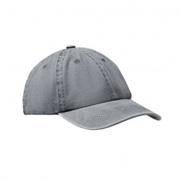 BEAU, Șapcă de baseball cu 6 panele 265, Gri - MO2542-07