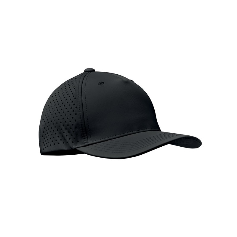 CAPO, Șapcă de baseball cu 5 panele 2, Negru - MO2543-03 CAPO, Șapcă de baseball cu 5 panele 2, Negru - MO2543-03