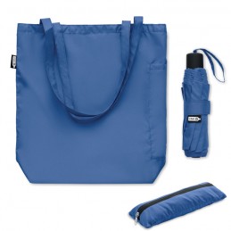 SEATTLE, Set umbrela 21 inch RPET, Albastru Regal - MO2476-37