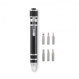 TUBULAR, Pix multifuncțional reciclat, Negru - MO2498-03