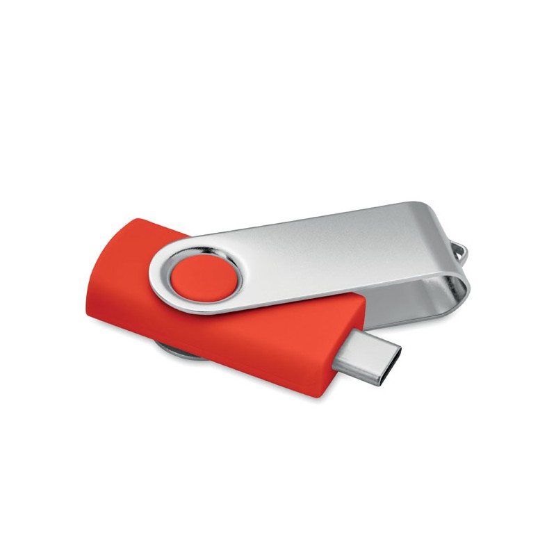 COLODRI, 16GB USB flash 3.0 type-C MO1401, Roșu - MO1401c-05-16G COLODRI, 16GB USB flash 3.0 type-C MO1401, Roșu - MO1401c-05-16G