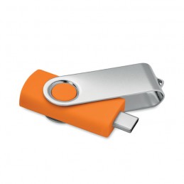 COLODRI, 16GB USB flash 3.0 type-C         MO1401, Portocaliu - MO1401c-10-16G