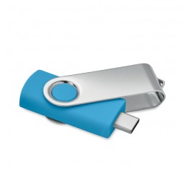 COLODRI, 16GB USB flash 3.0 type-C         MO1401, Turcoaz - MO1401c-12-16G