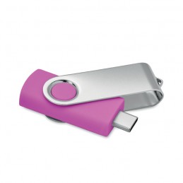 COLODRI, 16GB USB flash 3.0 type-C         MO1401, Fucsia - MO1401c-38-16G