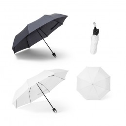 AARON. 21” umbrelă pliabilă în 190T pongee, Albastru - 99092-104