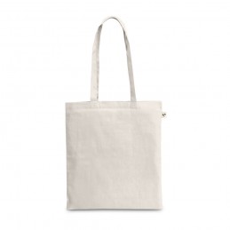 BEJA. Sacoșă 100% bumbac reciclat (180 g/m²), Natural deschis - 92370-150