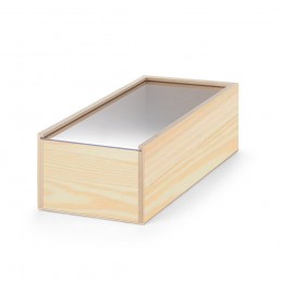 BOXIE CLEAR M. Cutie de lemn, Natural inchis - 94944-170