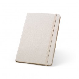 BOYD. Notă A5 cu coperta tare poliester reciclat (100% rPET), Bej - 93276-131