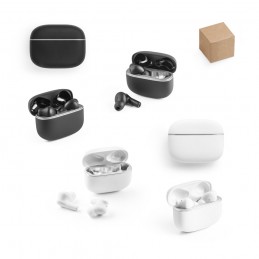 CAUBY. Căști fără fir cu ANC și 7 ore de autonomie a bateriei pe ABS reciclat (100% rABS), Negru - 97181-103