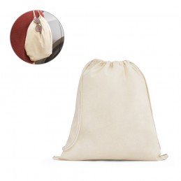 DAHAB. Sacoșă tip rucsac 100% bumbac (140 g/m²), Natural deschis - 92398-150